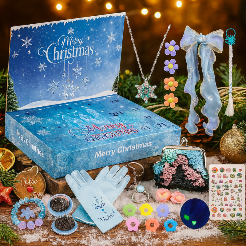 Glittery Christmas Tree Decorations - Befez