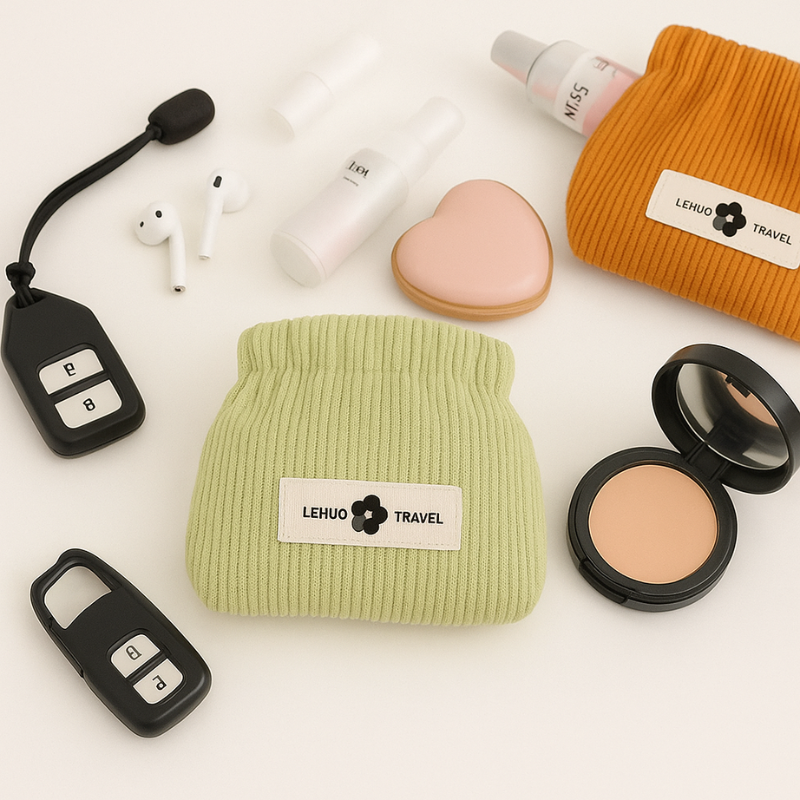 Small Leather Phone Pouch - Befez