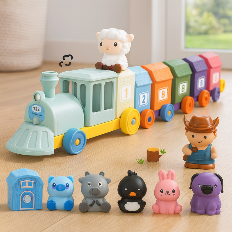 Fun Animal Train Toy