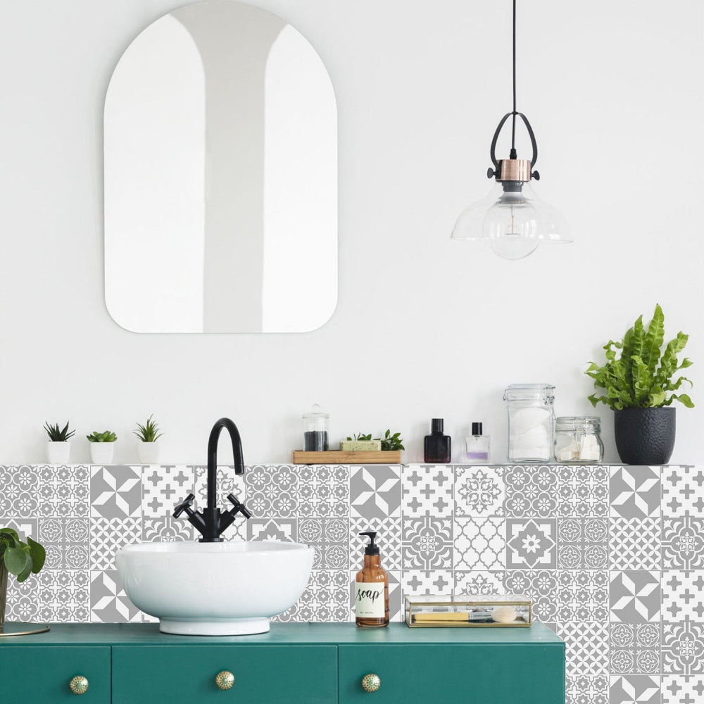 Stylish 24-Piece Vinyl Wall Tile Set - Befez