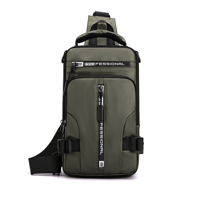 Waterproof Travel Shoulder Bag with Anti-Theft Protection