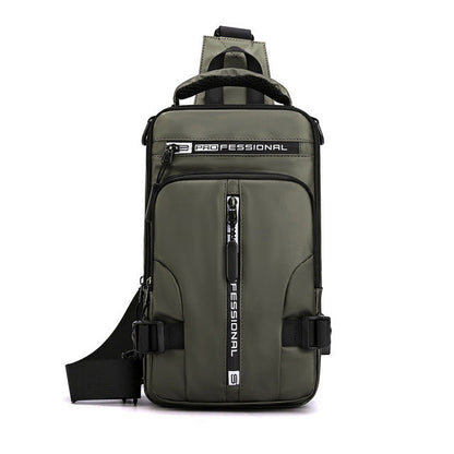 Waterproof Travel Shoulder Bag with Anti-Theft Protection