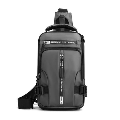 Waterproof Travel Shoulder Bag with Anti-Theft Protection