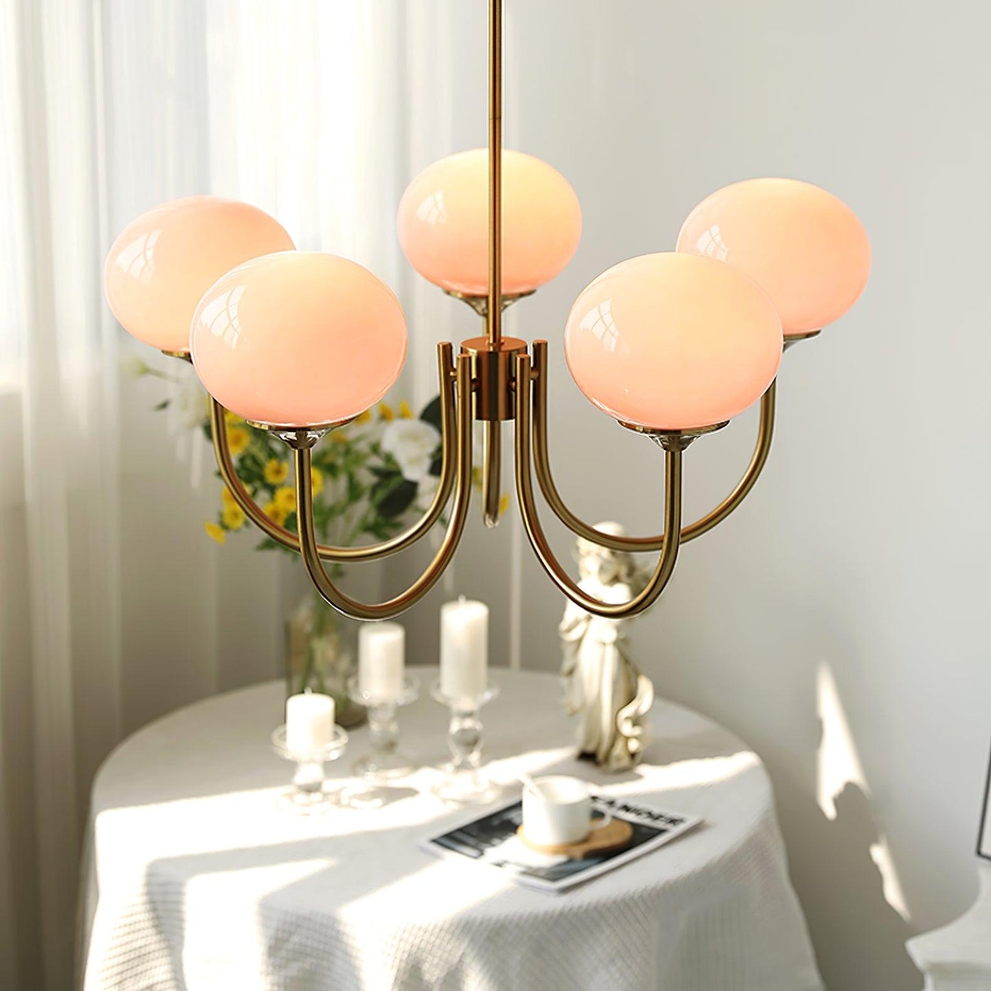 Soft Glow White Pendant Lamp