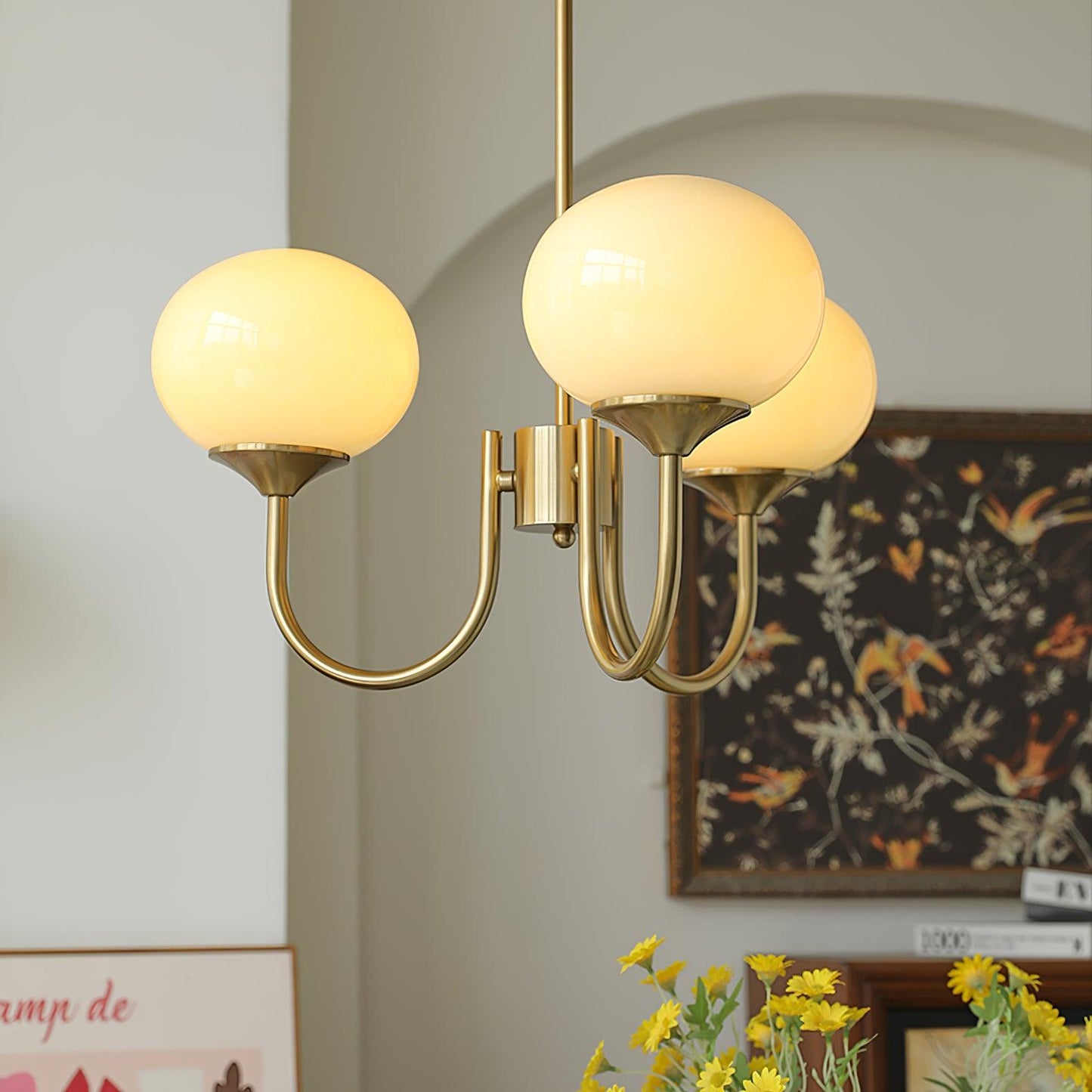 Soft Glow White Pendant Lamp