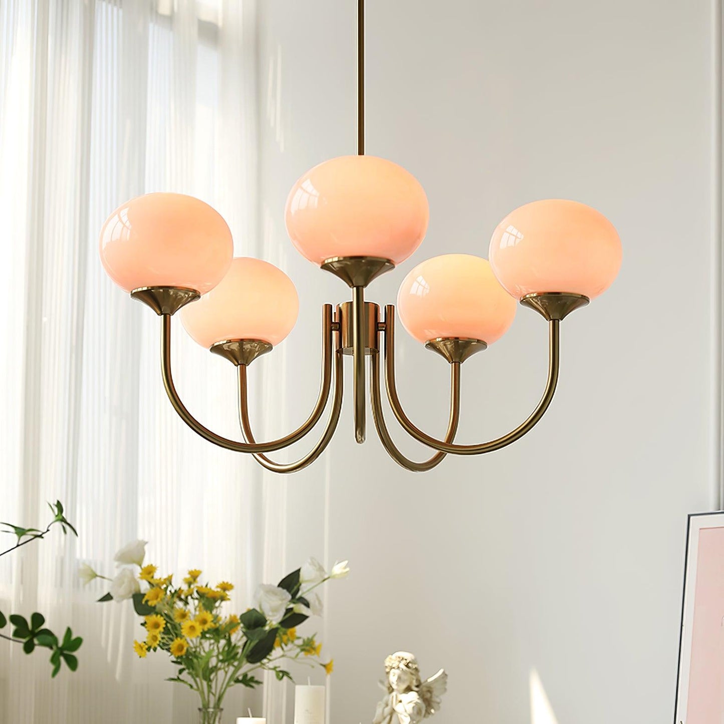 Soft Glow White Pendant Lamp