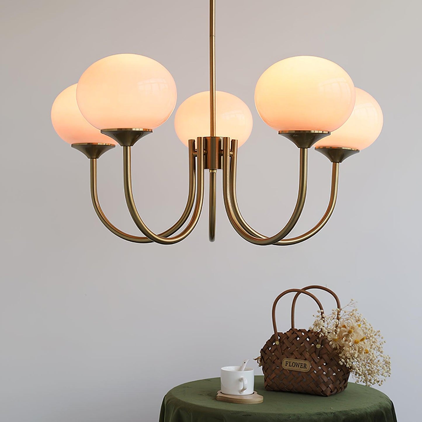 Soft Glow White Pendant Lamp