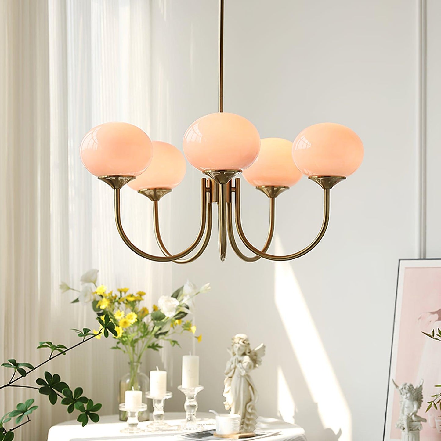 Soft Glow White Pendant Lamp