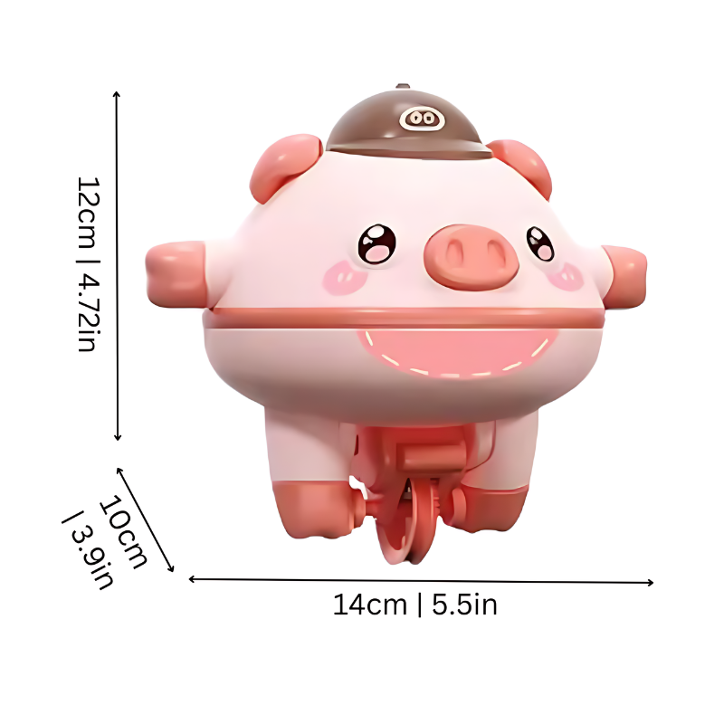 Colorful Spinning Piggy Bank
