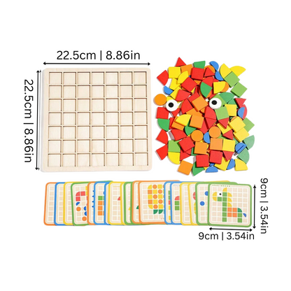 Colorful Kid's Puzzle Playground
