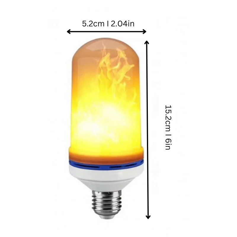 Warm Ambient Flicker LED Table Lamp