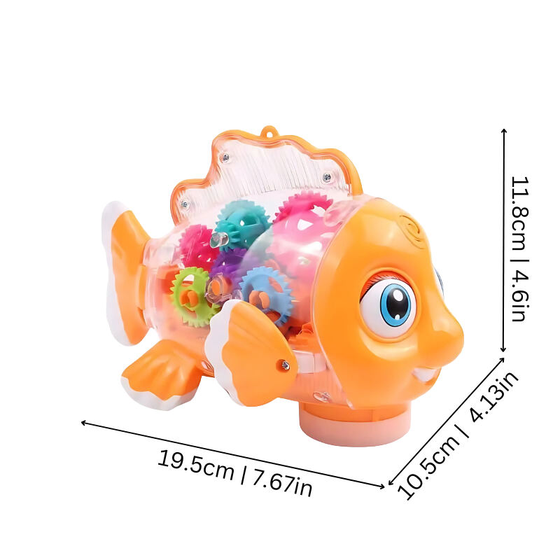 Colorful Fun Fish Scribble Lamp