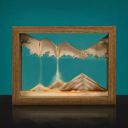Soothing Rotating Sand Art Desk Decoration - Befez