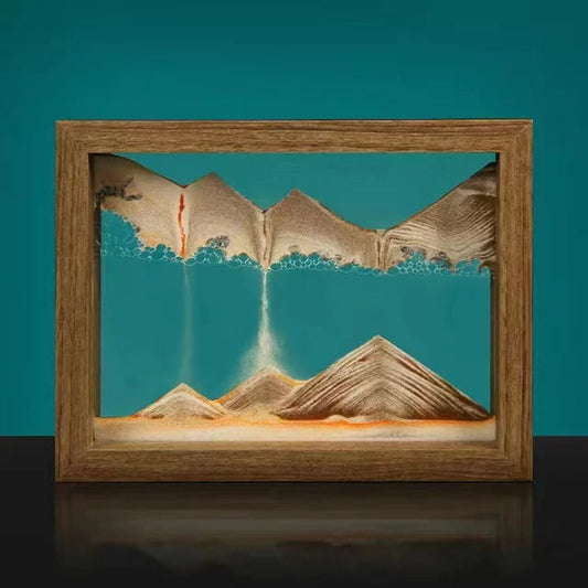 Soothing Rotating Sand Art Desk Decoration - Befez