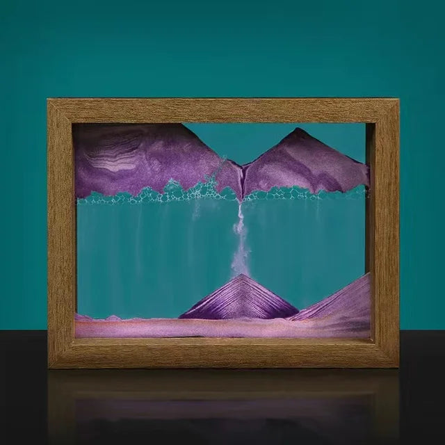 Soothing Rotating Sand Art Desk Decoration