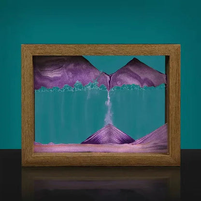 Soothing Rotating Sand Art Desk Decoration
