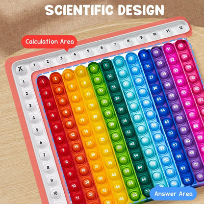 Fun Math Puzzle Cards with Pop It Feature