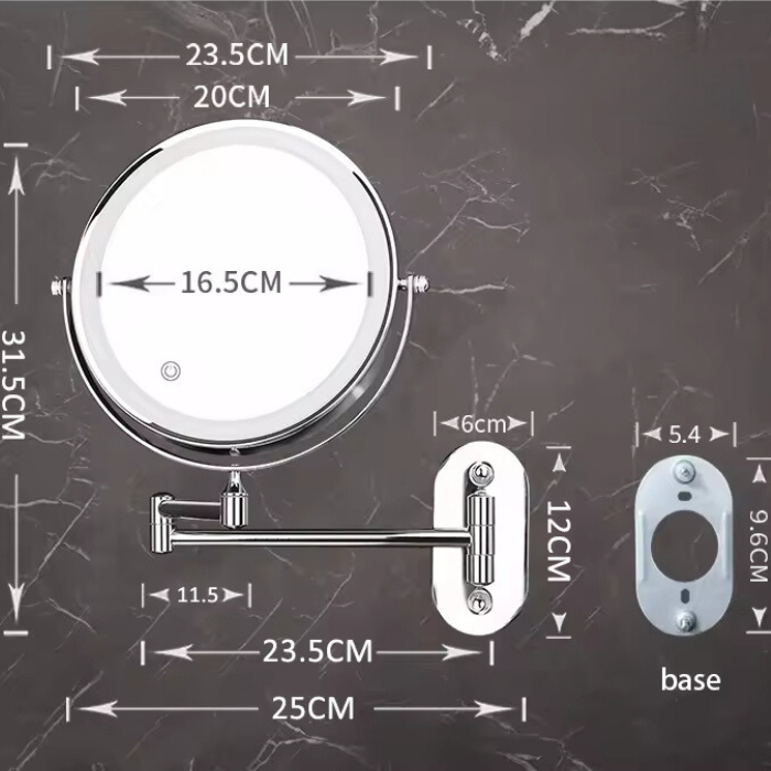 Befez | Bright LED Vanity Mirror
