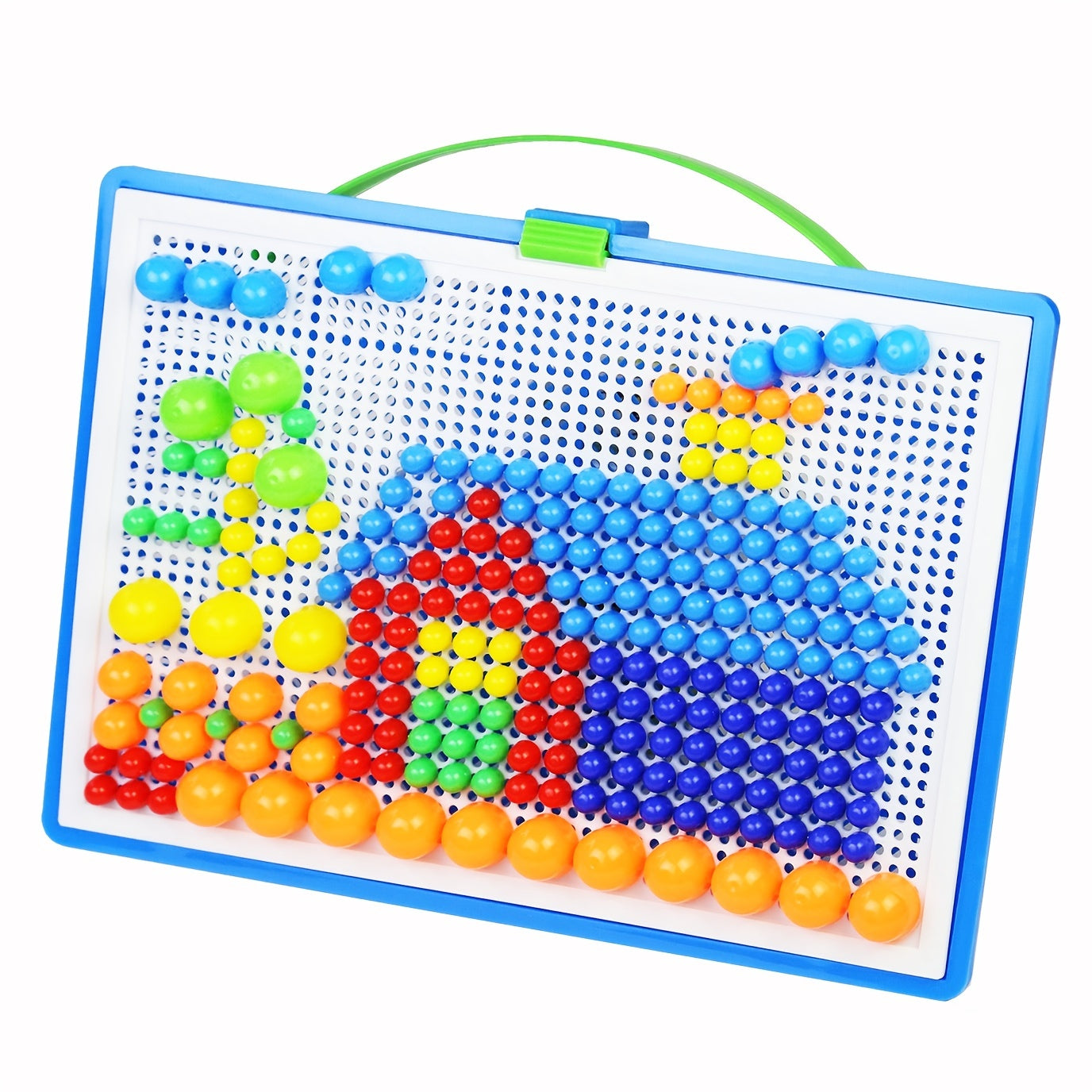 Colorful Wooden Block Puzzle Set for Kids 3+ Years