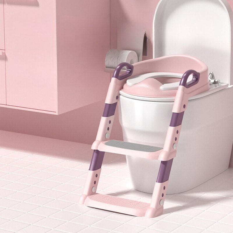 Compact Foldable Potty Trainer for Toddlers with Safety Features