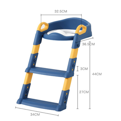 Compact Foldable Potty Trainer for Toddlers with Safety Features