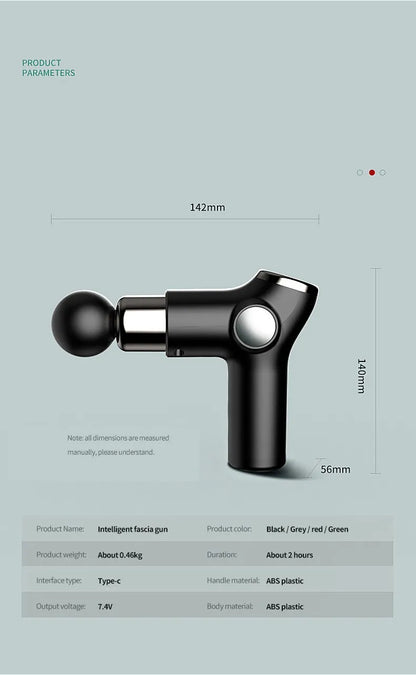Compact Handheld Massager for Sore Muscle Relief