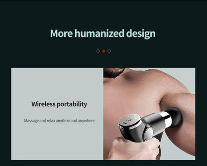 Compact Handheld Massager for Sore Muscle Relief