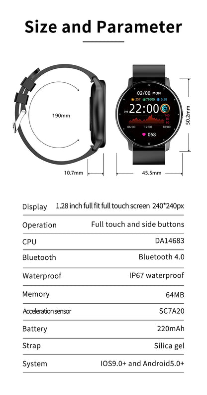 High Tech Sports Watch for Fitness