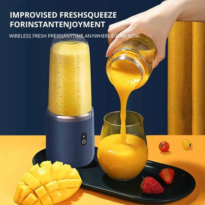 Compact Electric Juicer for Home and Travel Use