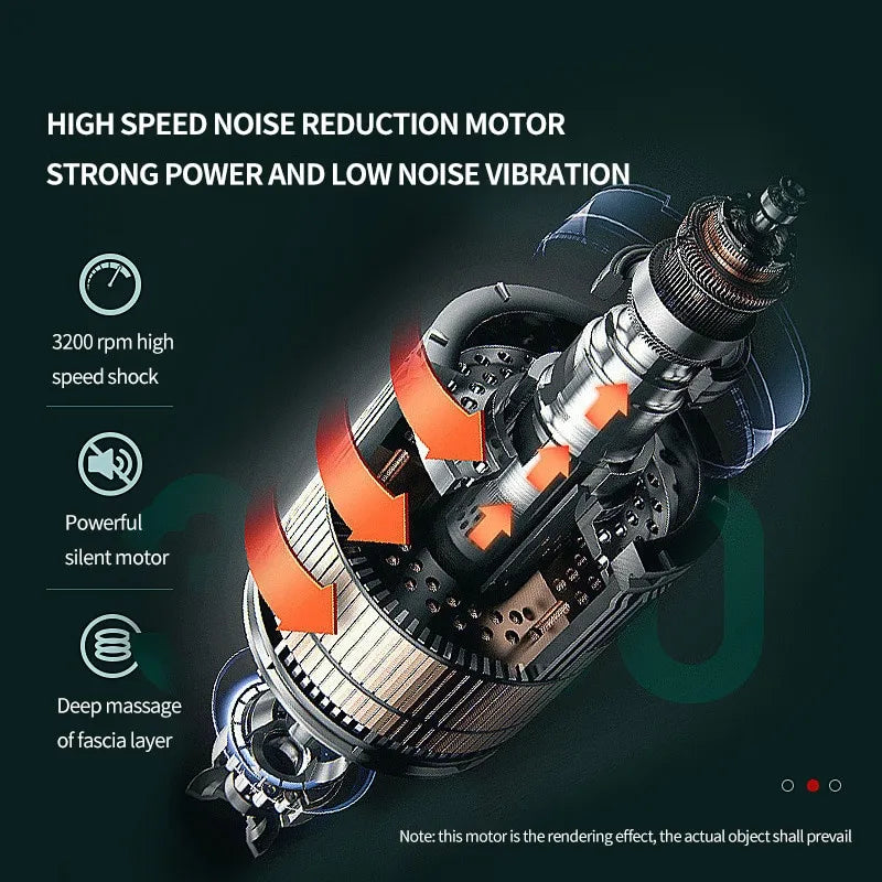 Compact Handheld Massager for Sore Muscle Relief