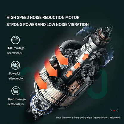 Compact Handheld Massager for Sore Muscle Relief