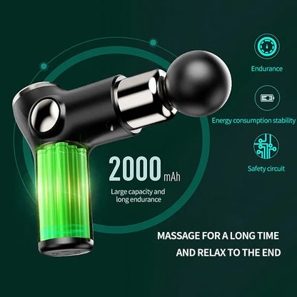Compact Handheld Massager for Sore Muscle Relief