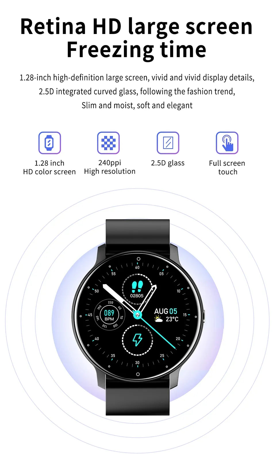 High Tech Sports Watch for Fitness