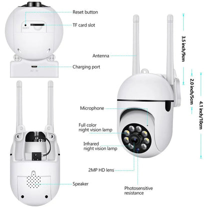 Wireless Home Security WiFi Camera System