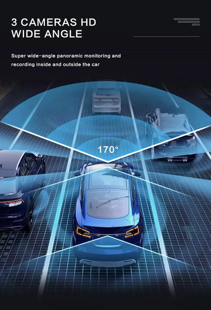 HD Night Vision Car Dash Camera with IR