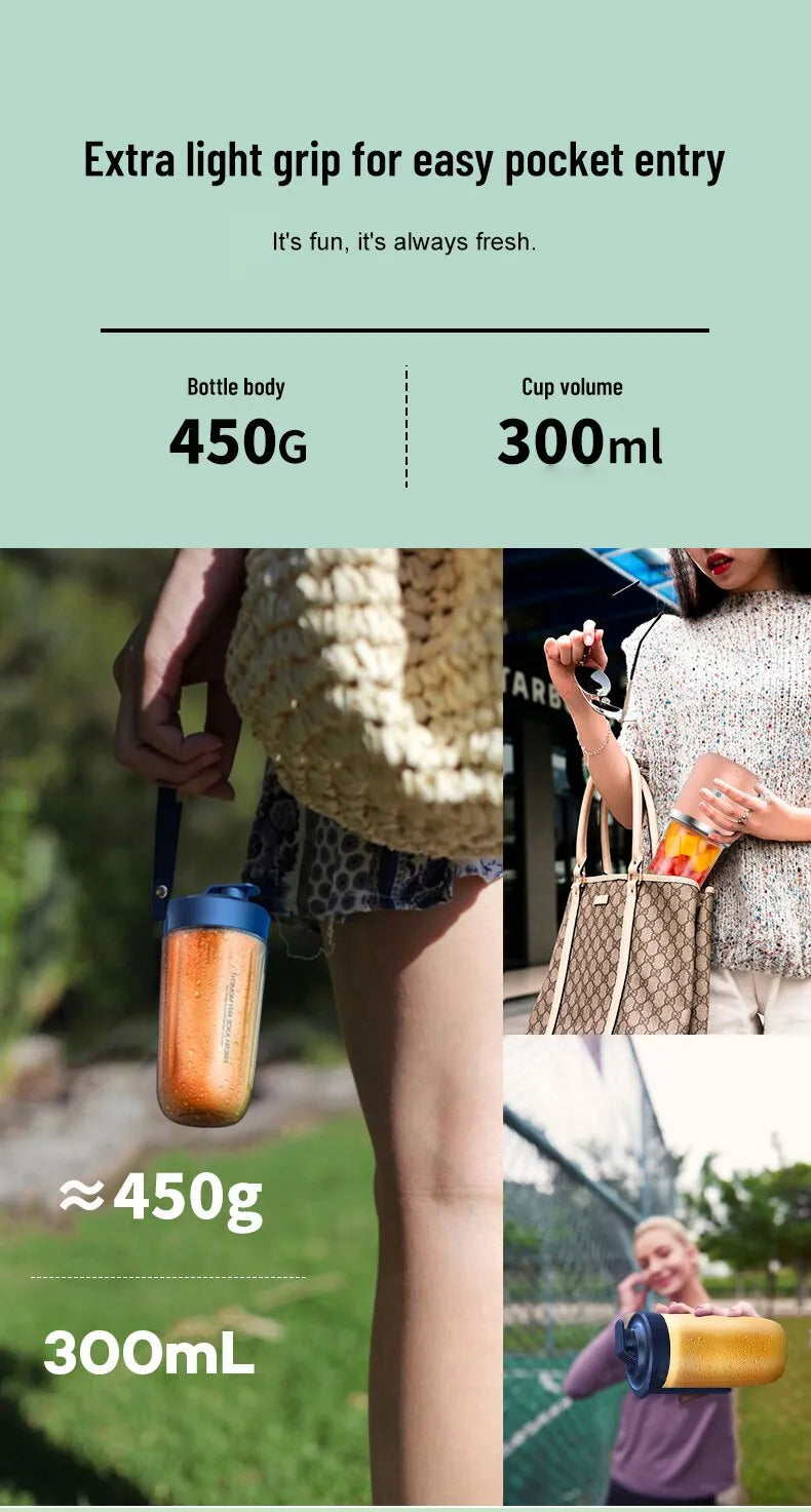 Compact Travel Blender | Electric Smoothie Maker
