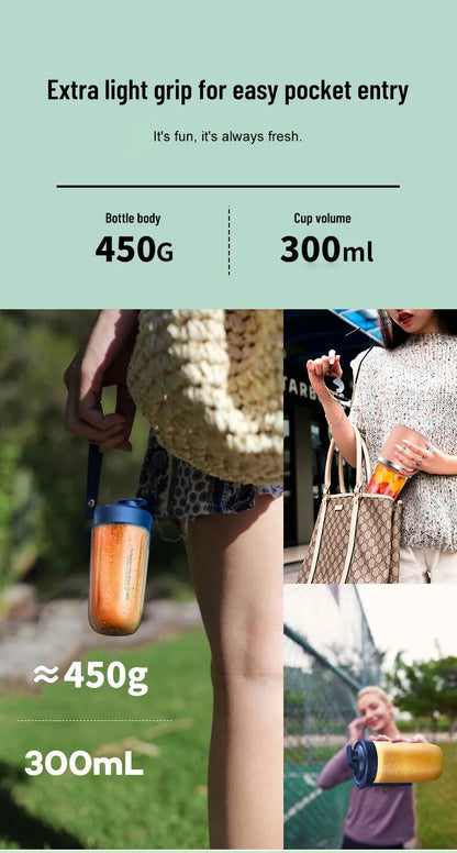 Compact Travel Blender | Electric Smoothie Maker