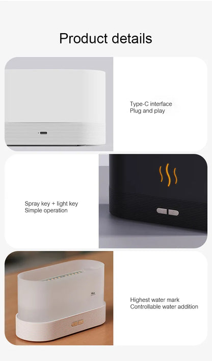 Compact Aroma Diffuser with Cool Mist Humidifier