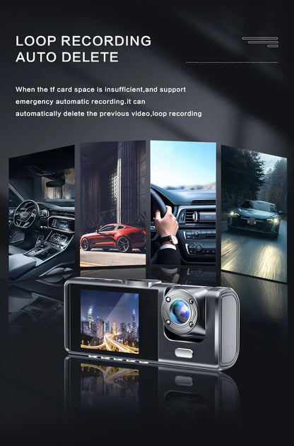 HD Night Vision Car Dash Camera with IR