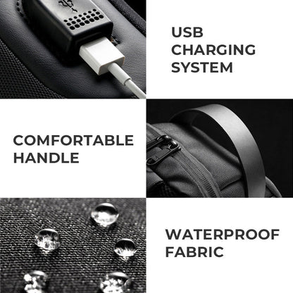 Secure Travel Backpack for Men