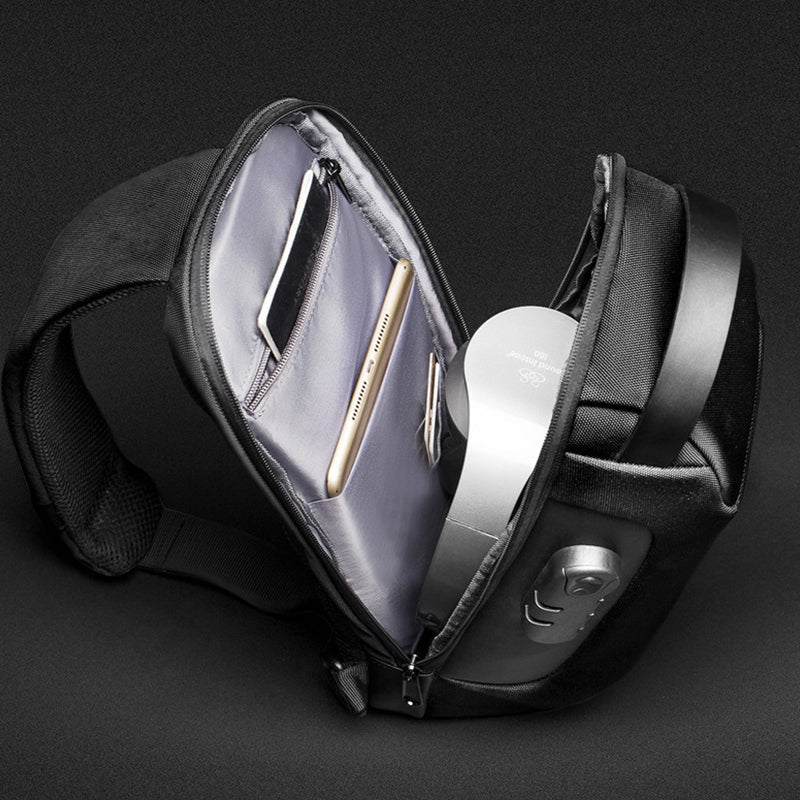 Secure Men's Crossbody Laptop Bag