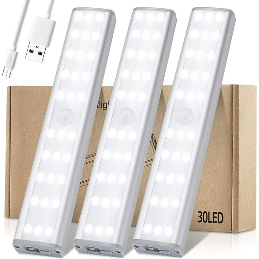 3 Pack LED Closet Shelf Lighting Fixtures - Befez