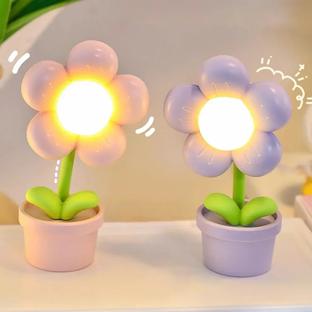 Beautiful Floral LED Table Lamp