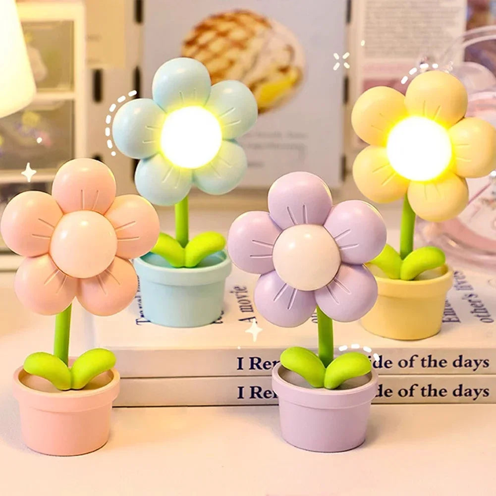 Beautiful Floral LED Table Lamp