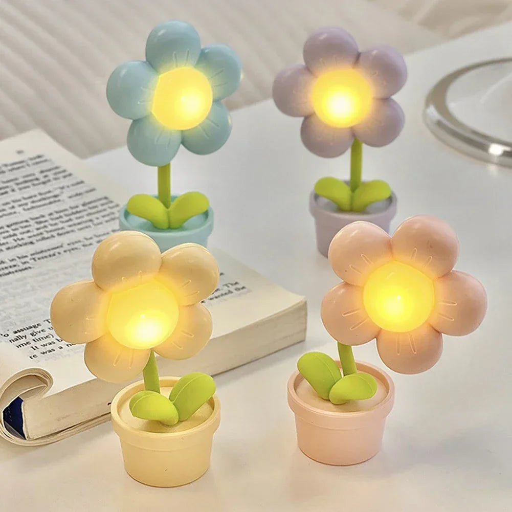 Beautiful Floral LED Table Lamp
