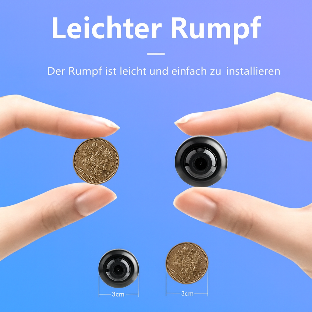 Compact Wi-Fi Security Camera Night Vision Motion Alert
