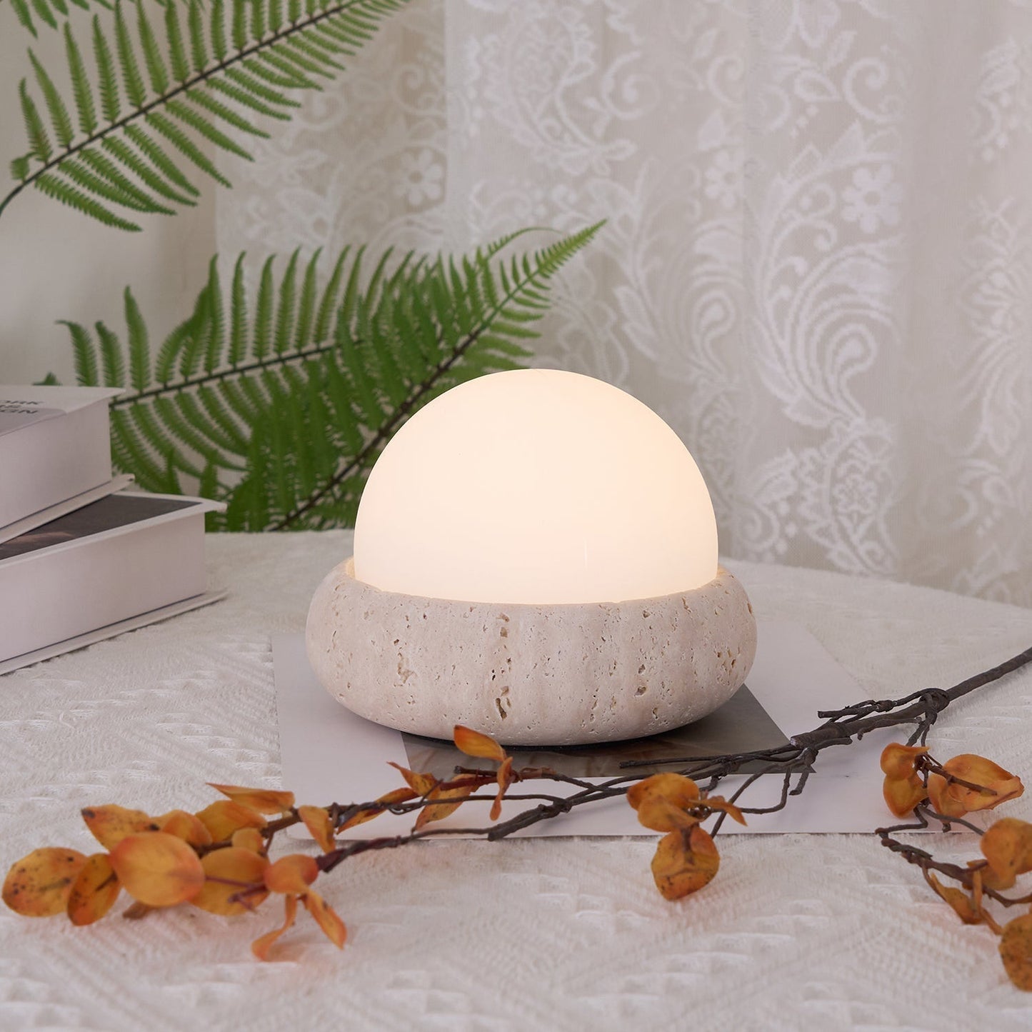 Natural Stone Desk Lamp