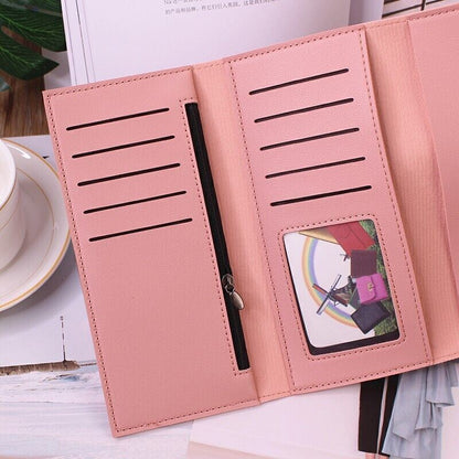Slim Mens Genuine Leather Wallet