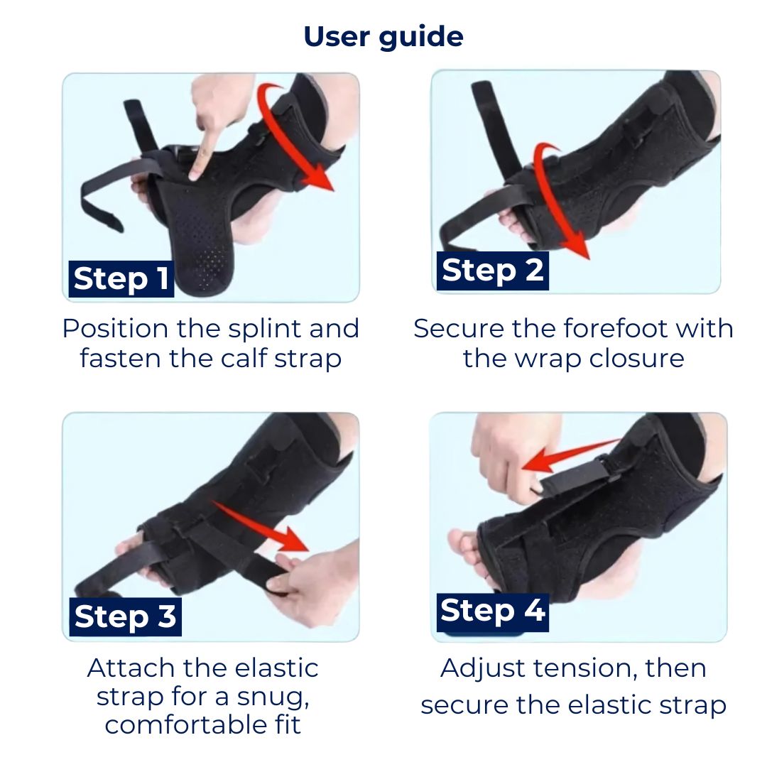 Adjustable Ankle Support Brace for Stability Comfort