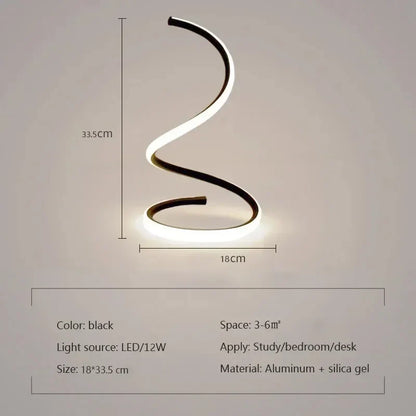 Slim LED Desk Lamp with Adjustable Arm